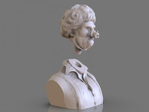 wookalar bust 3Dプリントモデル