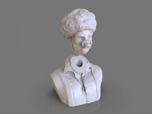 wookalar bust 3Dプリントモデル