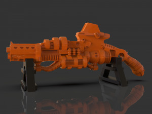 stylized sci-fi shotsculpture 3D Baskı Modeli