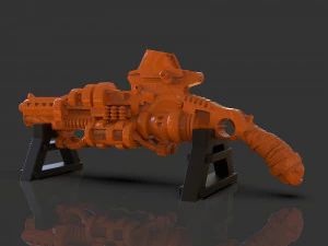 stylized sci-fi shotsculpture 3D Print Model
