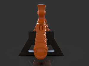 stylized sci-fi shotsculpture 3D Baskı Modeli