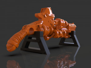 stylized sci-fi shotsculpture 3D Baskı Modeli