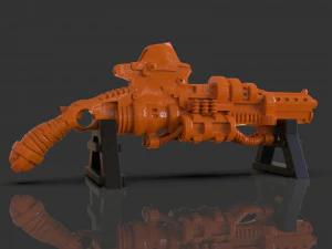 stylized sci-fi shotsculpture 3D Print Model