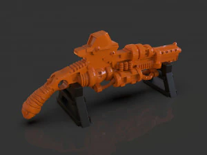 stylized sci-fi shotsculpture 3D Print Model