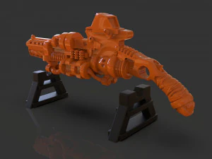 stylized sci-fi shotsculpture 3D Print Model