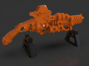 stylized sci-fi shotsculpture 3D Baskı Modeli