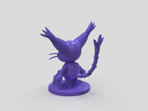 gatomon figurine 3D 打印模型