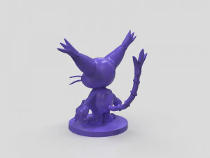 gatomon figurine 3D Print Model