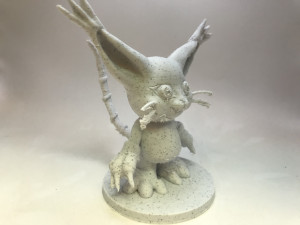 gatomon figurine 3D 打印模型