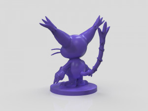 gatomon figurine 3D 打印模型