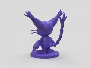 gatomon figurine 3D Print Model