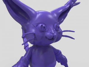 gatomon figurine 3D Print Model