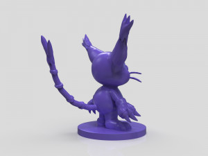 gatomon figurine 3D 打印模型