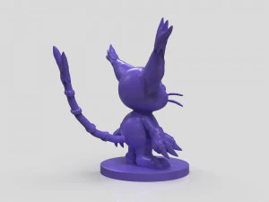 gatomon figurine 3D Print Model