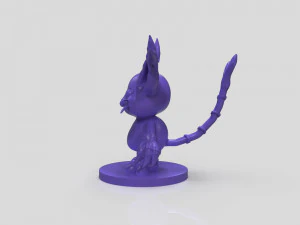 gatomon figurine 3D Print Model