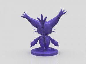 gatomon figurine 3D 打印模型