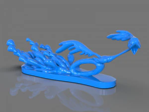 ロードランナーの彫刻 3Dプリントモデル
