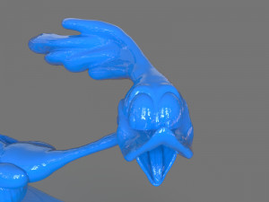road runner sculpture 3Dプリントモデル