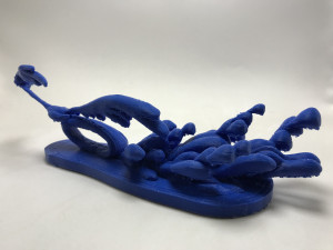 road runner sculpture 3Dプリントモデル