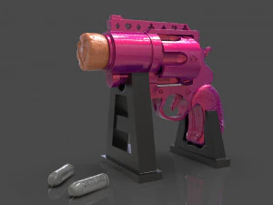 impresión 3d de la mano de harley quinn Modelo de impresión 3D