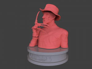 freddy krueger diorama 3D 打印模型
