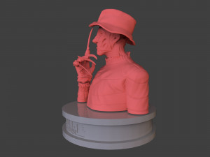freddy krueger diorama 3D 打印模型