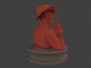 freddy krueger diorama 3D 打印模型