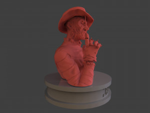freddy krueger diorama 3D 打印模型