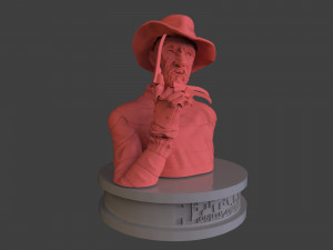 freddy krueger diorama 3D 打印模型