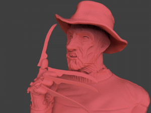 freddy krueger diorama 3D 打印模型