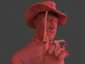 freddy krueger diorama 3D 打印模型
