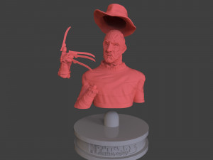 freddy krueger diorama 3D 打印模型