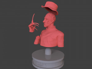 freddy krueger diorama 3D 打印模型