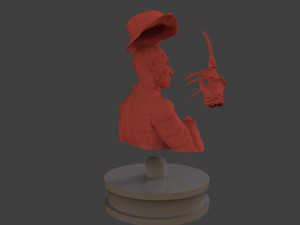 freddy krueger diorama 3D 打印模型
