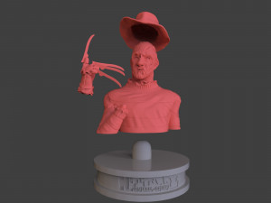 freddy krueger diorama 3D 打印模型