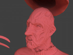 freddy krueger diorama 3D 打印模型