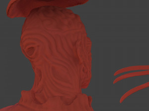 freddy krueger diorama 3D 打印模型