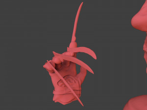 freddy krueger diorama 3D 打印模型