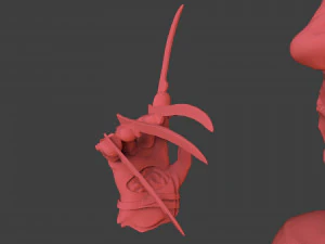 freddy krueger diorama 3D Print Model