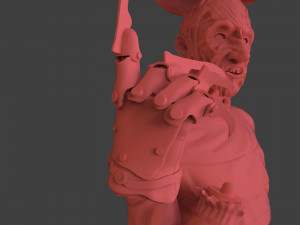 freddy krueger diorama 3D 打印模型