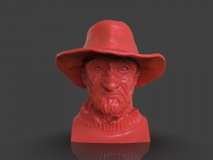 freddy krueger bust 3D Print Model
