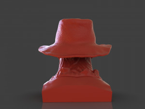 freddy krueger bust Modello di stampa 3D