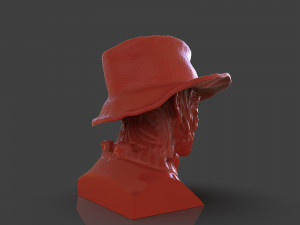 freddy krueger bust Modello di stampa 3D