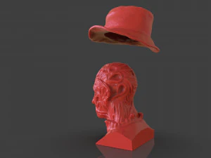 freddy krueger bust 3D Print Model
