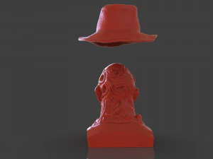 freddy krueger bust 3D Print Model