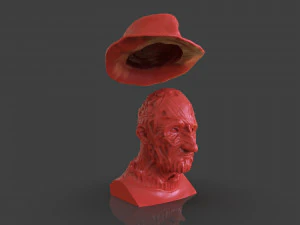 freddy krueger bust 3D Print Model