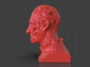 freddy krueger bust 3D Print Model