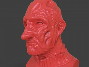 freddy krueger bust 3D Print Model