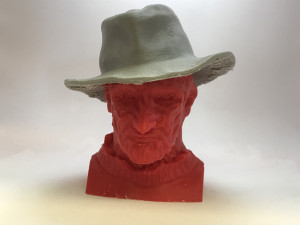 freddy krueger bust Modello di stampa 3D