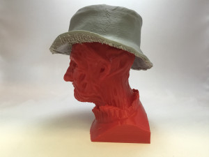 freddy krueger bust Modello di stampa 3D